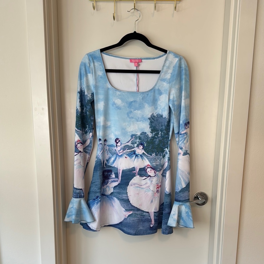 Sugar Thrillz Sky Blue Cloud Dress